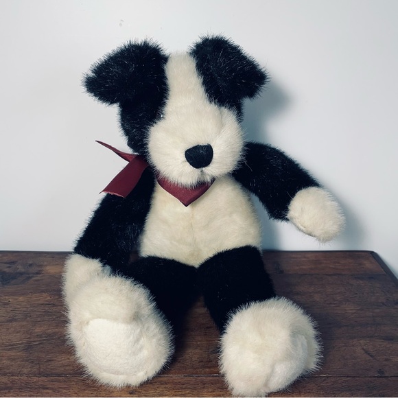 The Boyd’s black & white terrier dog stuffed animal Plush - Picture 1 of 6